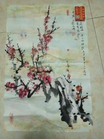 蒋义海 国画一副 南京著名画家