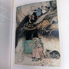 英文复刻版:鹅妈妈的世界 復刻: Mother Goose The Old Nursery Rhymes   Illustrated by Arthur Rackham  鹅妈妈 ～古老的传说童谣～ 插图：亚瑟·拉克汉 英国童谣绘本画集