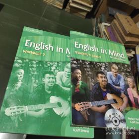English in Mind second edition 三册合售。
