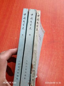 中国文学史二，三，四（游国恩等主编，1963年版）