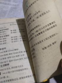 小学生词语手册(无皮)。