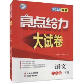 亮点给力大试卷 语文 9年级 下册 2022