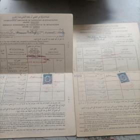 50年代埃及护照 己作废