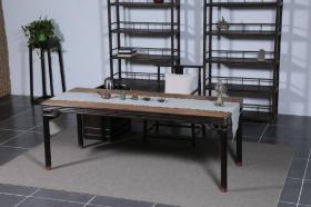 榆木明式做工茶桌，可做书桌或画案 全品相 尺寸180.80.75