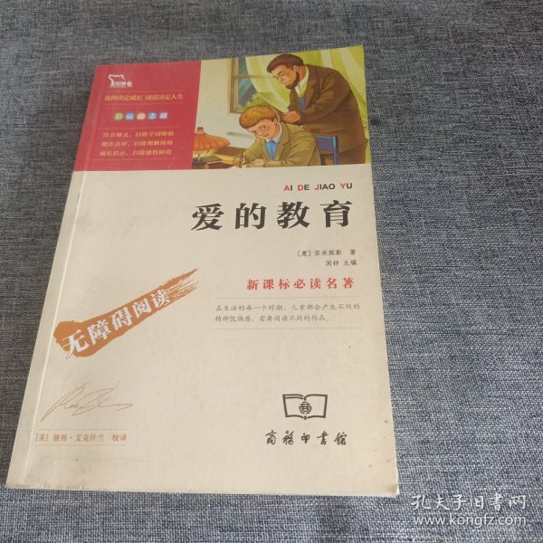 爱的教育快乐读书吧六年级上册推荐必读（中小学生课外阅读指导丛书）智慧熊图书