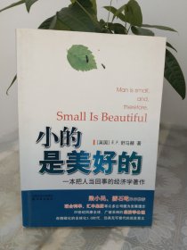 小的是美好的：一本把人当回事的经济学著作