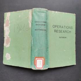operations research an annotated bibliography 运筹学注释书目