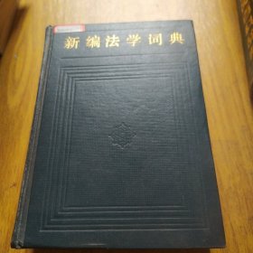 新编法学词典