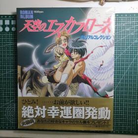 日版 ロマンアルバム 天空のエスカフローネ  メモリアルコレクション 浪漫专辑  天空之艾斯嘉科尼 纪念专辑 河森正治（原作/原案）结城信辉（人设）资料设定集 画集