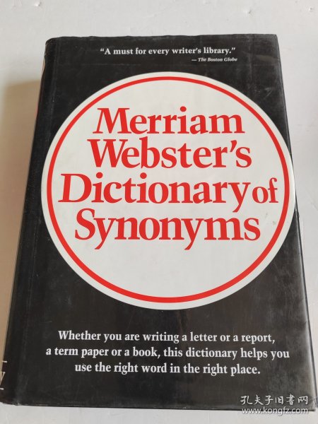 Merriam Webster's Dictionary of Synonyms（韦氏同义词词典）