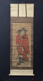 狩野派 精品 临摹 钟馗像