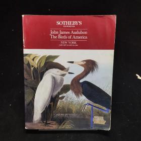 SOTHEBY'S John James Audubon The Birds of America  NEW YORK JANUARY 28 AND 29,1985    苏富比拍卖：1985年 约翰·詹姆斯·奥杜邦《美洲之鸟》拍卖专场