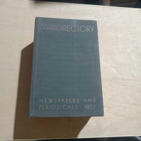 N .W.AYER &SON`S DIRECTORY OF NEWSPAPERS AND PERIODICALS 1957