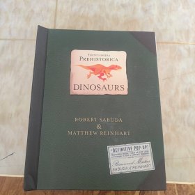 英文原版史前恐龙立体书Prehistorica Dinosaurs手工3D折叠儿童书