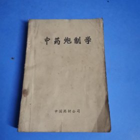 中药炮制学 中国药材公司 1983年