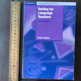 Testing for language teachers 英文原版