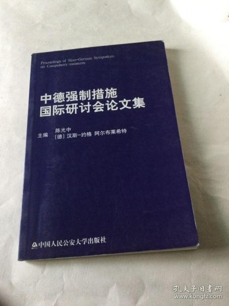 中德强制措施国际研讨会论文集