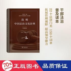 简明中国法治辞典 法律实务 关保英 主编;张佺仁 等