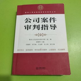 最高人民法院商事审判指导丛书：公司案件审判指导