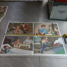 初中课本英语第六册教学图片——爱迪生的少年时代