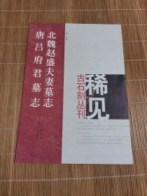 稀见古石刻丛刊：北魏赵盛夫妻墓志 唐吕府君墓志