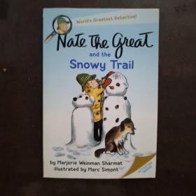 Nate the Great and the Snowy Trail儿童读物英文原版带插图