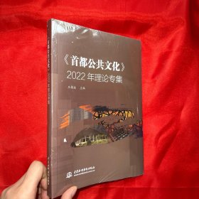 首都公共文化 2022年理论专集【16开 未开封】