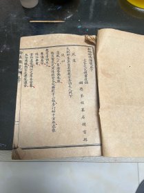 民国 婚仪备览 卷下 一册 小本