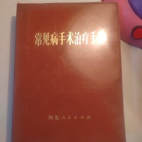 常见病手术治疗手册