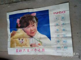 “最好只生一个小孩”1980年计划生育老年历