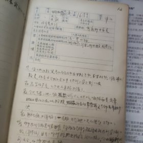 杭州第九中学（班主任手册）精装1本，1957年度高二（乙）班，品相不太好（书脊破损，前后封面脱开）