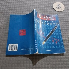 多功能3500常用汉字钢笔字贴