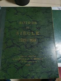 民国早期，-故事--一个世纪.1789-----1889(世纪之交)大本，属于上个世纪的交纪图片，稀少孤本，此书以图为准！