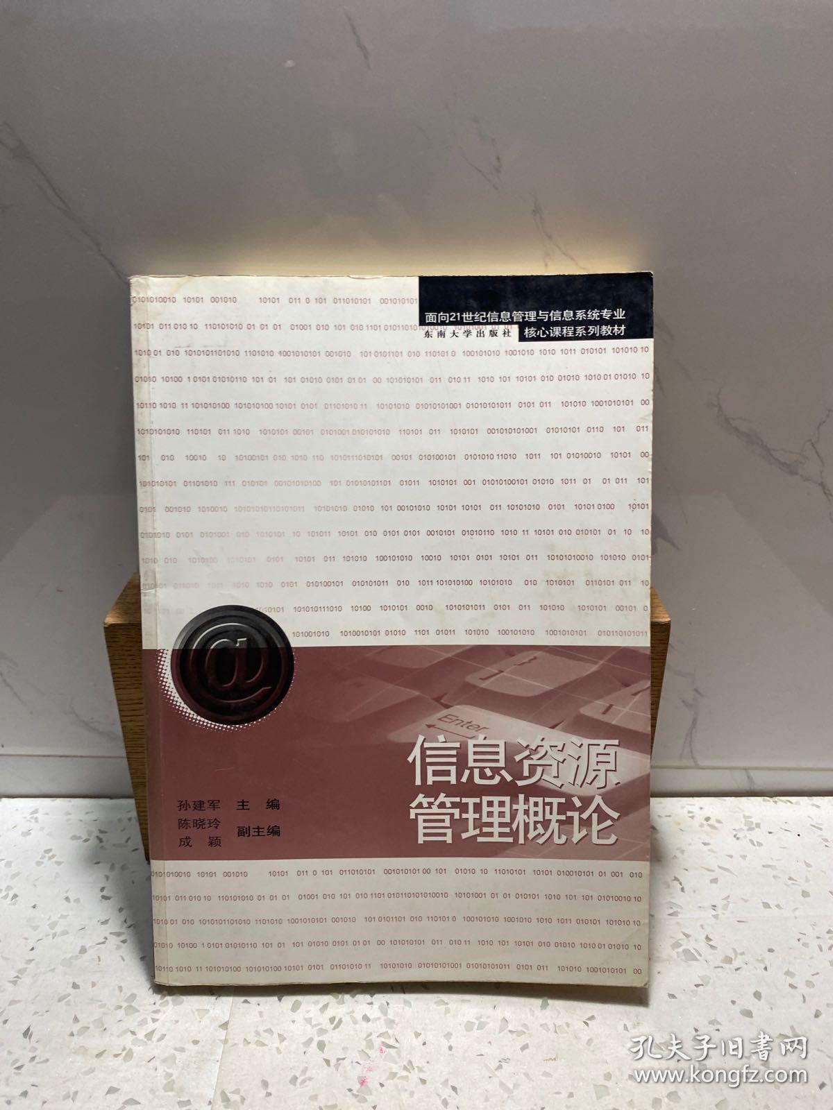 信息资源管理概论——面向21世纪信息管理与信息系统专业核心课程系列教材