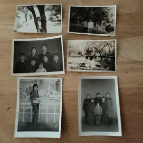 八十年代：老黑白照片（6张合售）