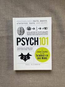 Psych 101: Psychology Facts, Basics, Statistics, Tests, and More! (Adams 101) 心理学入门【英文版，精装】