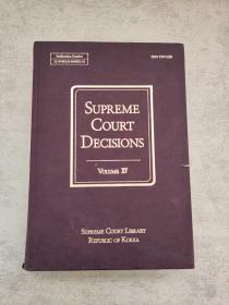 supreme court decisions volume xv