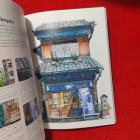 现货 东京店铺插画作品集 Mateusz Urbanowicz 东京店构え マテウ