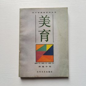 80年代高中课本，中小学美育系列丛书 美育（供高中使用）89年一版一印 库存未使用