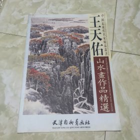 中国近现代名家精品丛书：王天佑山水画作品精选 （ 4开）签赠本