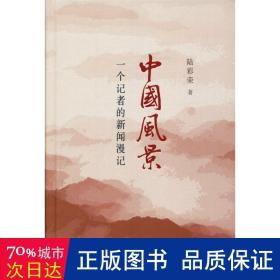 中國風(fēng)景:一個記者的新聞漫記 雜文 陸彩榮