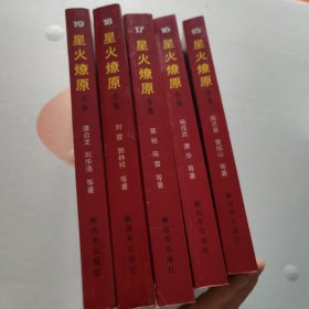 星火燎原全集15 16 17 18 19 5本合售 无笔记划线