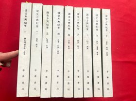 中国古代地理总志丛刊：读史方舆纪要（全12册）【缺8,11,12】【共九本合售】