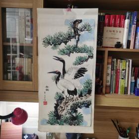 国画 仙鹤