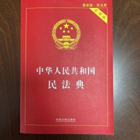 中华人民共和国民法典 2020年6月新版