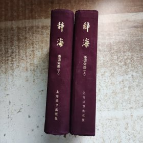 辞海 语词分册 上下