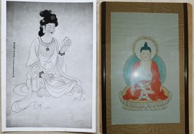 于非闇弟子，受益于张大千指导，上海文史馆员，上海美协顾问，上海海墨画社顾问，民国时期最出色的书画家之一，竹子画在业内享有无数盛誉的孙仲威毛笔信札，照片及实寄封