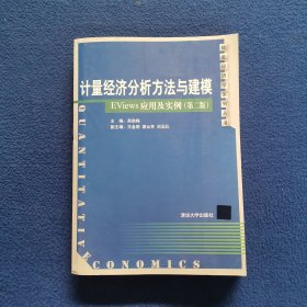 计量经济分析方法与建模：数量经济学系列丛书