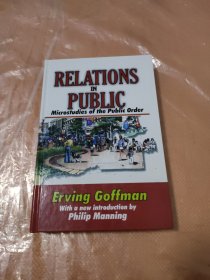 RELATIONS IN PUBLIC Microstudies of the public Order
