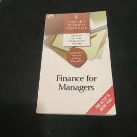 Finance for Managers：Harvard Business Essentials